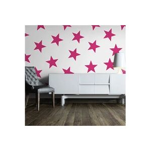 Artgeist Papier peint - Pink Star - 100x70 (60328) - Publicité