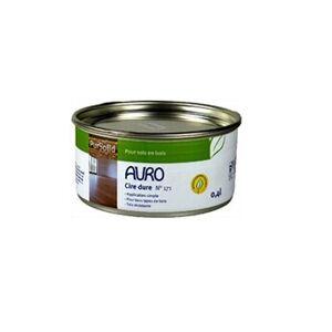 Auro - Cire résistante pour sols en bois et meubles 0,40 l - N° 171 - Publicité