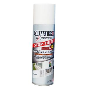 Colmat' Pro Express Spray Bitume Stop Fuite 300 ml Blanc