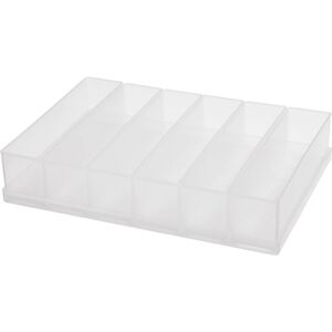 Insert de coffret de rangement raaco 136426 (L x l x h) 238 x 168 x 47 mm Nombre de compartiments: 6 1 pc(s)