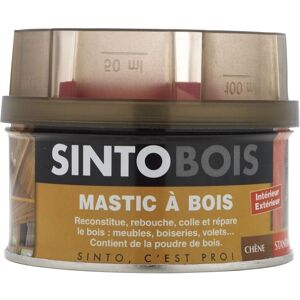 Mastic à bois standard Sinto chêne 170ml