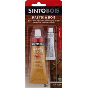 Mastic à bois standard Sinto chêne moyen 66ml