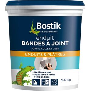 Enduit bandes à joint - pour plaques de plâtre - collage et lissage - 1,5 kg BOSTIK - Publicité