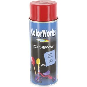 Peinture aérosol brillante Rouge-clair - 400 ml