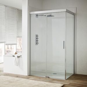 Koralle S600Plus Porte coulissante, avec paroi du côté du passage, 2 parties, V1153S8020QA1, S600Plus DSTD2 180 R