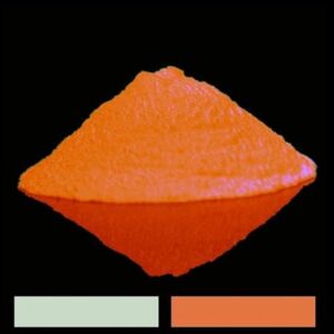 Resin Pro Un pigment à BASE BLANCHE à ajouter en poudre luminescente, phosphorescente qui s'illumine dans le noir, Orange, 20 gr - Publicité