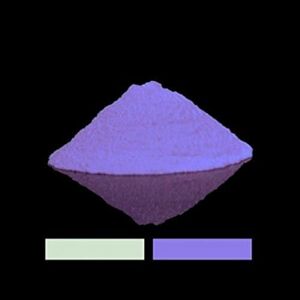 Resin Pro Un pigment à BASE BLANCHE à ajouter en poudre luminescente, phosphorescente qui s'illumine dans le noir, Violet, 20 gr - Publicité
