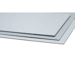 Evek Tôle zinc titane 0,55 mm Plaque d'angle Zinc titane Tôle de toiture Dimensions au choix : 100 x 200 mm - Publicité