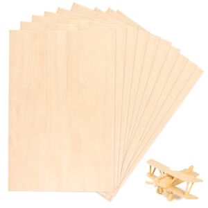 MIUOLOOM 10 Pièces Contreplaqué 300 x 200 x 2mm Plaque de Tilleul Feuilles de Bois Panneaux Bois Plaque Bois de Balsa Planches Bois Fine Vierge Bois pour Gravure Pyrogravure Modélisme Peinture Bricolage - Publicité