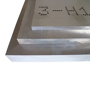 B&T Metall B & T Panneau en aluminium métal 8 mm d'épaisseur ALM g4,5mn F 28 (5083) Plaque Alu Embouti Blank naturel Découpage sur mesure - Publicité