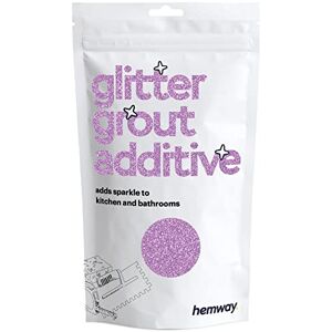 Hemway Lavande Glitter Coulis Carrelage additif 100 g Carrelage Salle de bains Chambre humide - Publicité