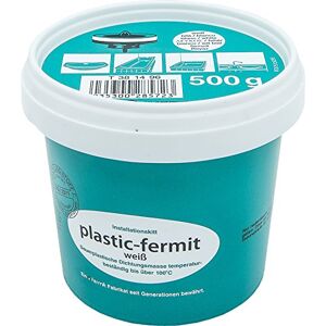 Cornat Joint lavabos Fermit, dauerplastisch, particulièrement d'insertion de la Bonde Plaques en plastique de masse, 500 g, 1 pièce, blanc, t381496 - Publicité