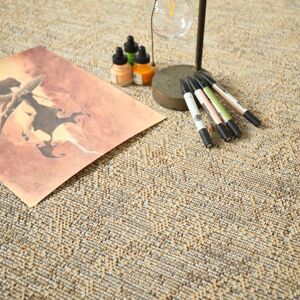 Moquette Tisse plat - Jambi - Nuances beige sable