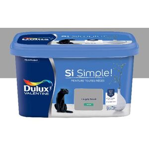 Dulux Valentine Si Simple! - Peinture toutes pieces - Satin Le Gris Fonce - 2,5L