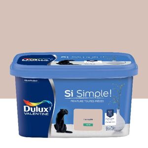 Dulux Valentine Si Simple! - Peinture toutes pièces - Satin Le Nude - 2,5L