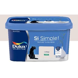 Dulux Valentine Si Simple! - Peinture toutes pieces - Satin Le Beige - 2,5L