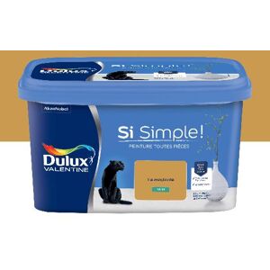 Dulux Valentine Si Simple! - Peinture toutes pièces - Satin Le Moutarde - 2,5L