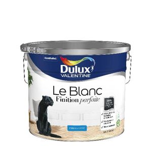 Dulux Valentine Le Blanc Finition Parfaite - Résultat excellent - Mat Blanc - 10L