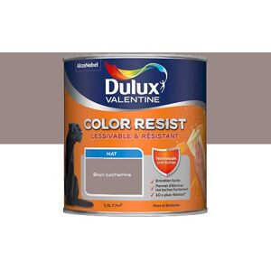 Dulux Valentine Color Resist - Murs&Boiseries; - Mat Brun Cachemire - 0,5L