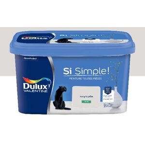 Dulux Valentine Si Simple! - Peinture toutes pièces - Satin Le Gris Pâle - 2,5L