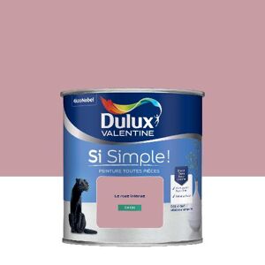 Dulux Valentine Si Simple! - Peinture toutes pieces - Satin Le Rose Intense - 0,5L