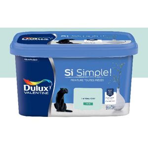 Dulux Valentine Si Simple! - Peinture toutes pièces - Satin Le Bleu Clair - 2,5L