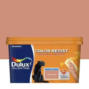 Peinture Dulux Valentine Color Resist - Murs&Boiseries; - Mat Cuivre Rose - 2,5L