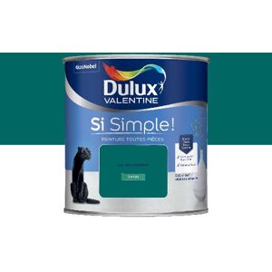 Dulux Valentine Si Simple! - Peinture toutes pieces - Satin Le Vert canard - 0,5L