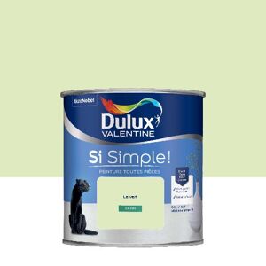 Dulux Valentine Si Simple! - Peinture toutes pieces - Satin Le Vert - 0,5L