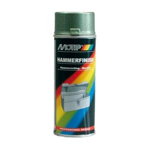 MoTip Bombe peinture Effet martelé Vert Motip 400 ml M04012