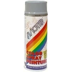 MoTip Bombe peinture gris brillant Motip Glycero 400ml 01689