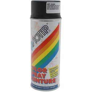 Bombe peinture noir mat Motip 400ml