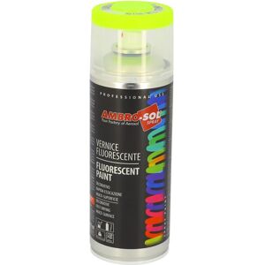 Spray peinture Ambro-Sol effet jaune fluo 400ml