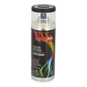 Spray peinture Ambro-Sol ral 9005 noir satine 400ml