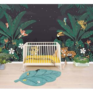 Lilipinso papier peint panoramique jungle et animaux, multicolore 4m x 2,48m Multicolore 248x0x400cm