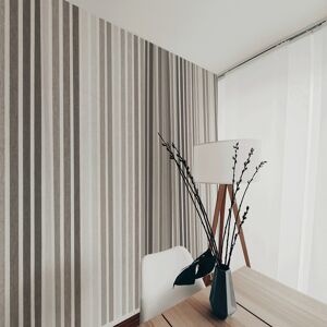 Acte Deco Papier peint panoramique colorful striped 510 x 250 cm beige