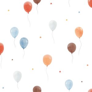 Lilipinso Papier peint Flying Balloons (50 cm x 10 m)