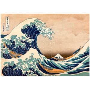 Papier peint hokusai la grande vague au large de kanagawa 300 x 210 cm