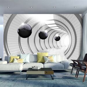 Artgeist Papier peint Futuristic Tunnel-Taille L 100 x H 70 cm Imprimé - Publicité
