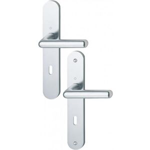 Ensemble de porte Cortina 195F/300M HOPPE Argent - Clé L - 582662 - Publicité