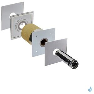 Kit de Traversee de Mur Étanche conduit exterieur PGI Poujoulat Ø80/130 ou Ø100/150