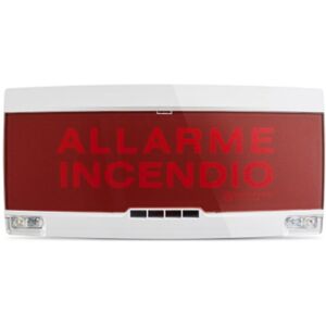 Panneau optique acoustique incendie conventionnel Notifier PAN1-PLUS-EN3