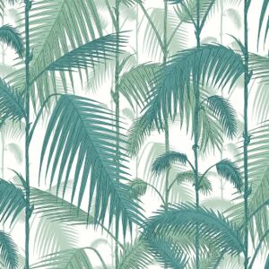 Cole and Son Tissu Palm Jungle Linen