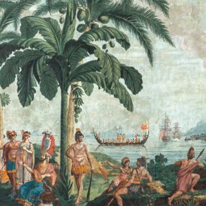 Le Grand Siecle Papier peint panoramique Les Voyages du Capitaine Cook