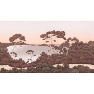 Isidore Leroy Papier peint panoramique Port-Cros Bois de Rose