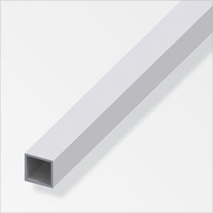 Tube ALU Blanc 30 x 30 mm (longueur 1m)