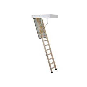DOLLE Alufix Escalier escamotable 10 marches : : Bricolage