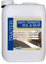 Traitement Anti Termites Sols et Murs Sarpap