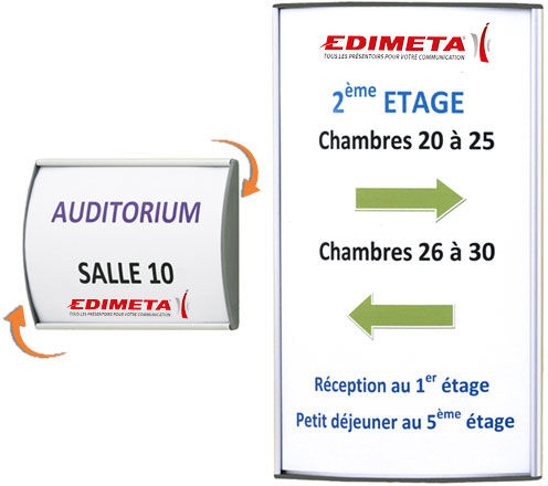 Edimeta Plaque de porte Libre ou Occupé