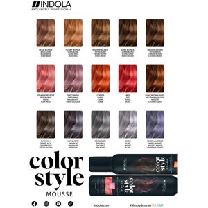 Indola Cartella colori Color Style Mousse